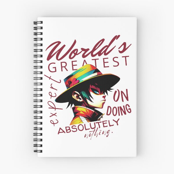 Item preview, World’s Greatest Expert ON DOING Absolutely Nothing in a Blaze of Orange and Blue designed and sold by SplashTastic.