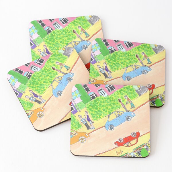 Item preview, Happy Street Scene designed and sold by SomeHappyThing.
