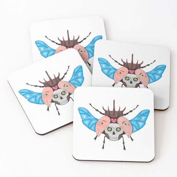 Item preview, Two Face Beetle  designed and sold by ElegantEsthetic.