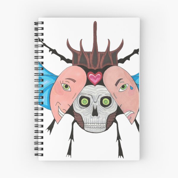 Item preview, Two Face Beetle  designed and sold by ElegantEsthetic.