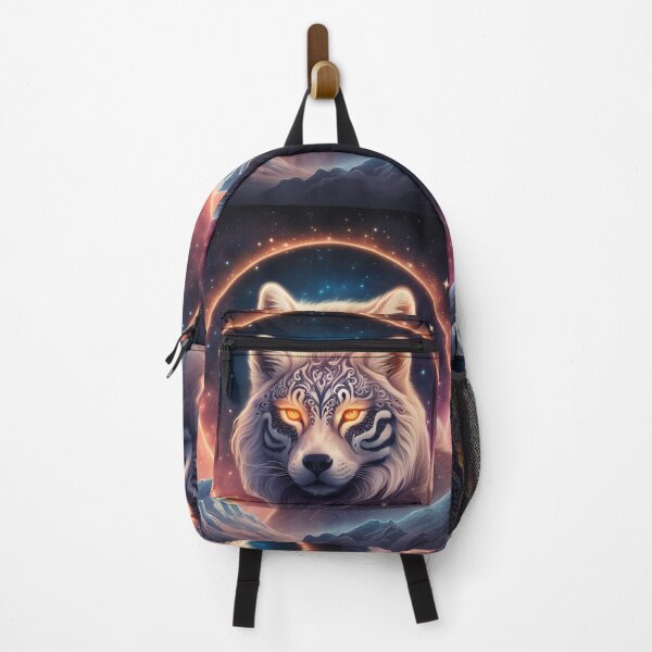 Artikelvorschau, Mystischer Wolf mit himmlischem Hintergrund entworfen und verkauft von PripriDesign.
