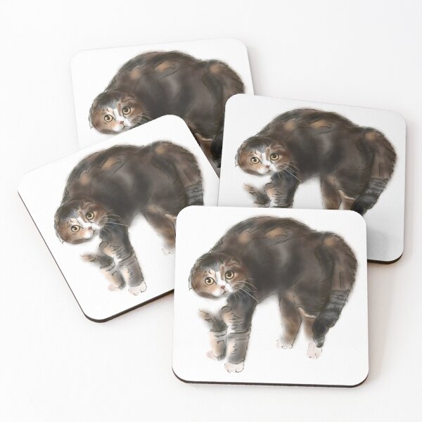 Item preview, Startled Cat designed and sold by QuirkyCritterCo.