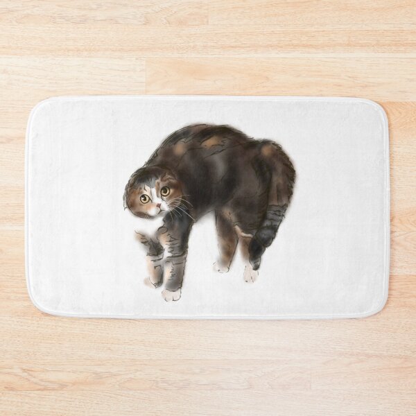 Item preview, Startled Cat designed and sold by QuirkyCritterCo.