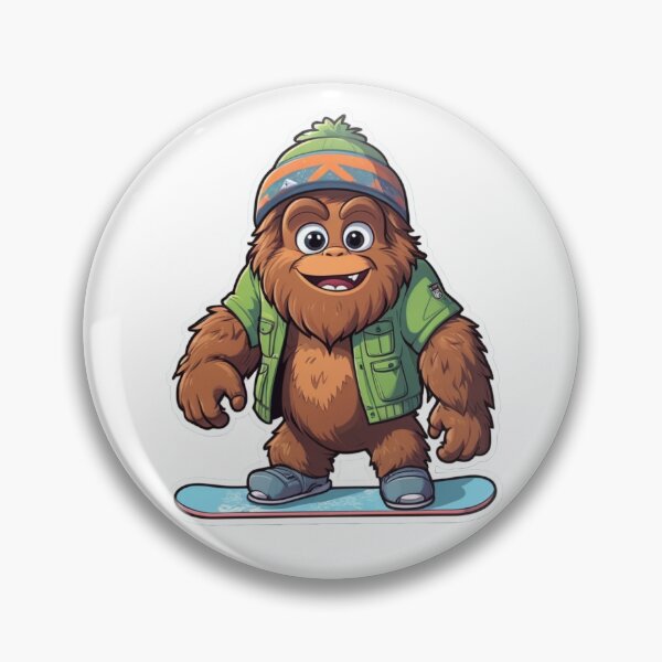 Artikelvorschau, Snowboard-Sasquatch entworfen und verkauft von Krieghorn.