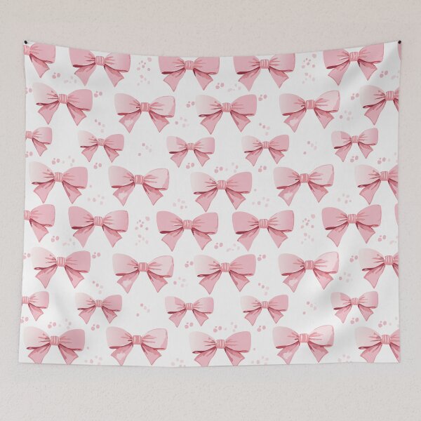 Item preview, watercolor pink bowknot designed and sold by Harpley Design Studio.