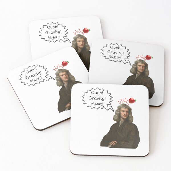 Item preview, Isaac Newton Apple and Gravity designed and sold by DoingMaths.
