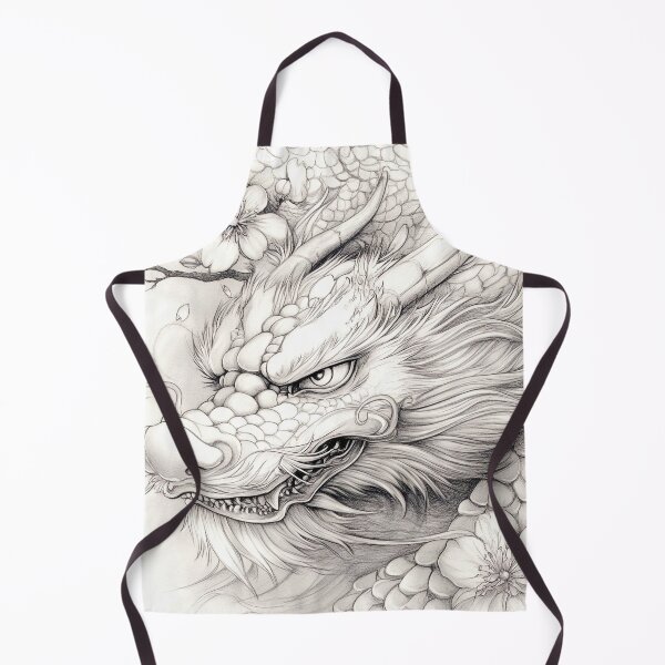 Item preview, Black and white Chinese Dragon designed and sold by Pencil-Art.