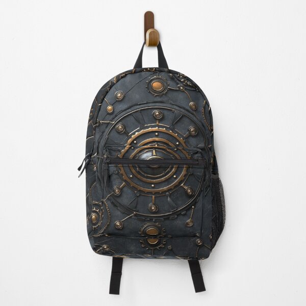 Item preview, Steampunk Cog Shabby Onyx Pattern Grungy designed and sold by GrinGalore.