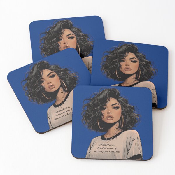 Item preview, “Orgullosa, Poderosa, y Siempre Latina” (Proud, Powerful, and Always Latina) designed and sold by Goody-Girls.