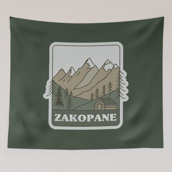 Item preview, Zakopane Poland tatra mountains designed and sold by SleekVisuals.