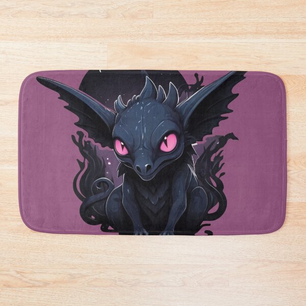 Item preview, Cute Dark Purple Demonic Creature designed and sold by MadnessEnvelope.