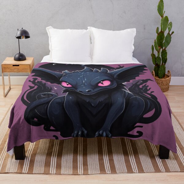 Item preview, Cute Dark Purple Demonic Creature designed and sold by MadnessEnvelope.