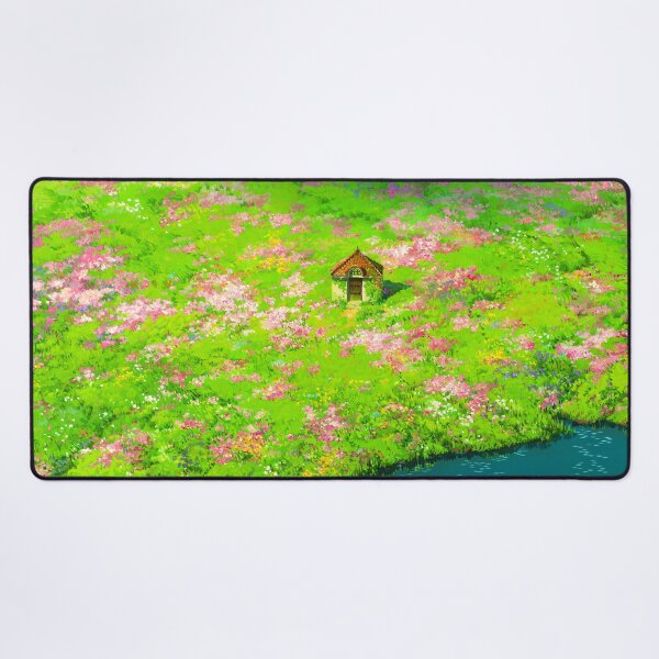 Aperçu de l'œuvre Maison de paysage de l'anime Howl créée et vendue par AsiaTownStore.
