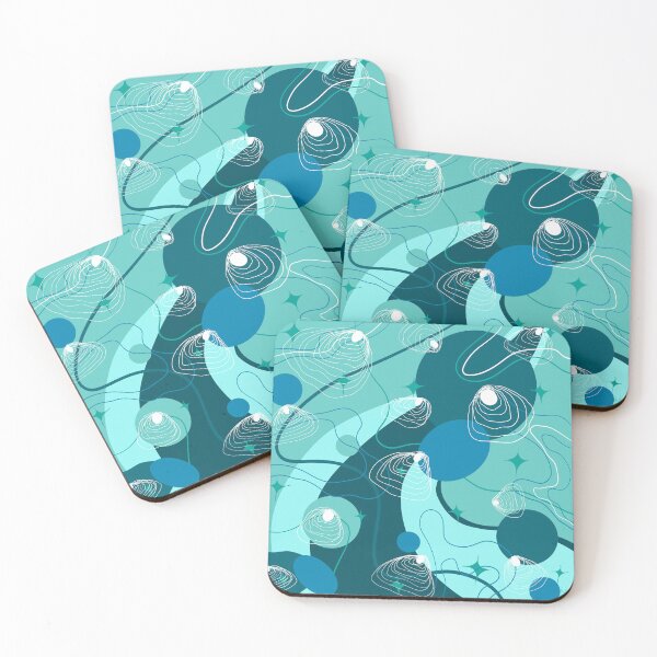 Item preview, Blue abstraction designed and sold by Vivinedrawsells.