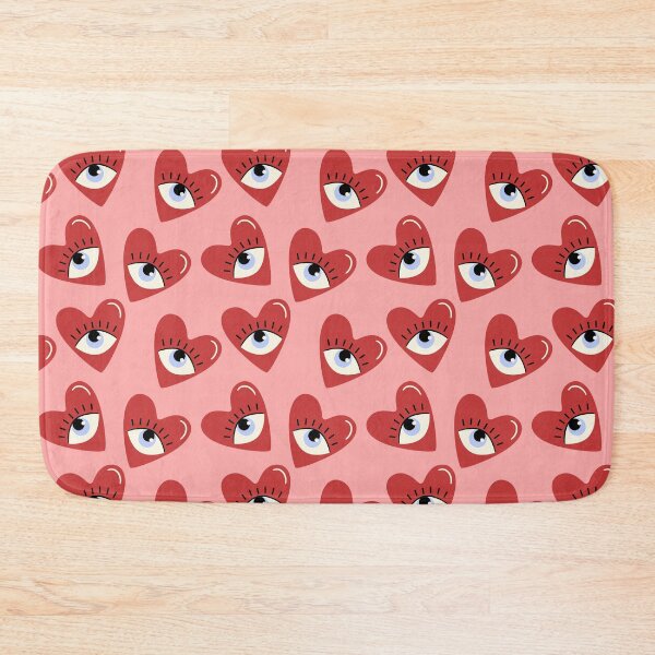 Item preview, Red and Pink Love heart Eyes designed and sold by dottiedigitals.