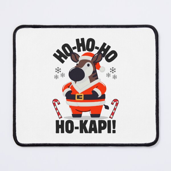 Item preview, Okapi wearing a Santa Claus suit designed and sold by The  Knick Knack Nook.