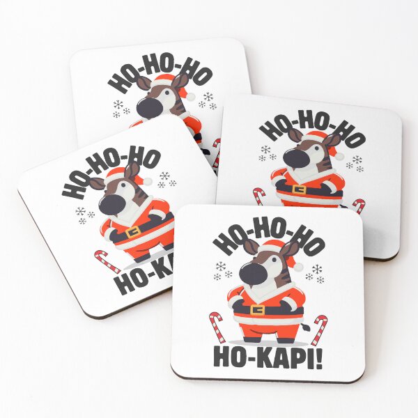 Item preview, Okapi wearing a Santa Claus suit designed and sold by The  Knick Knack Nook.
