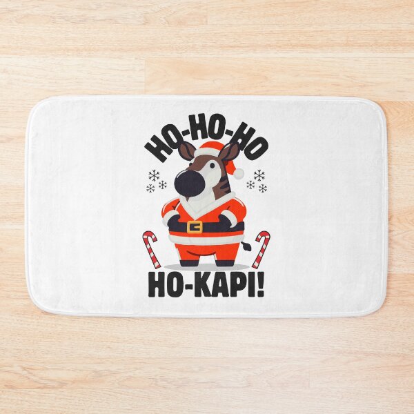Item preview, Okapi wearing a Santa Claus suit designed and sold by The  Knick Knack Nook.