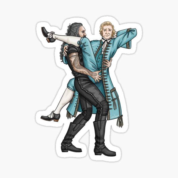 Ed and Stede Sticker