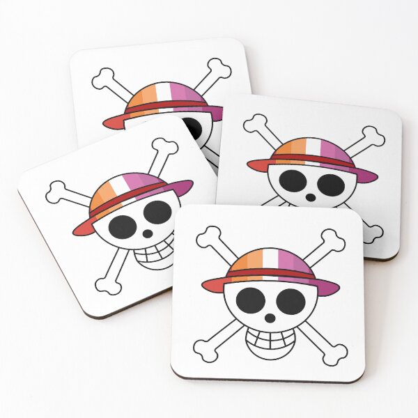 Item preview, SH Jolly Roger — Lesbian Flag designed and sold by Littlezilla.