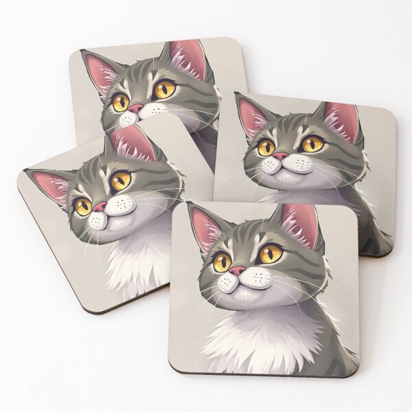 Item preview, Charming Vibrant Cat with Golden Eyes in Focus designed and sold by RecortShirt.