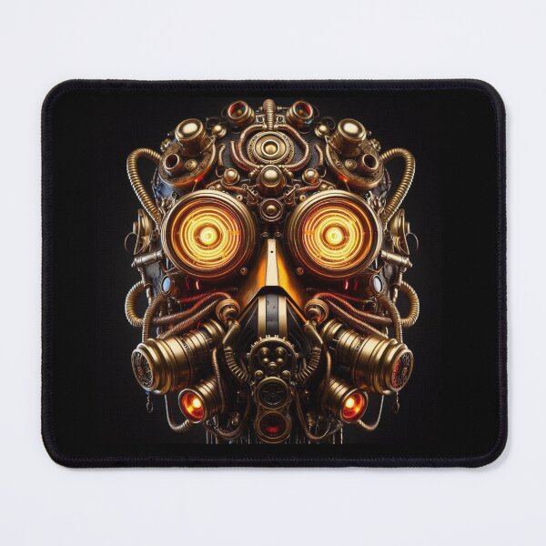 Item preview, Cyberpunk-Meets-Steampunk Mask designed and sold by TheOldMuflon.