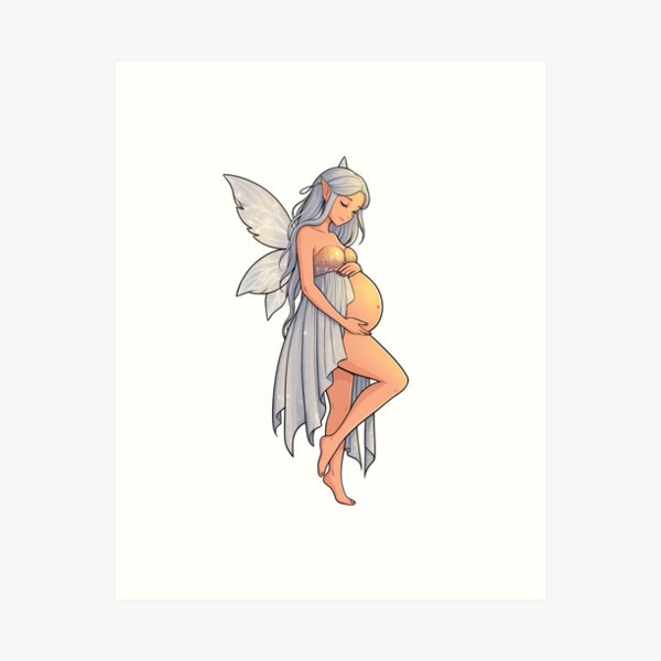 Item preview, Pregnant Fairy designed and sold by KireiCanvas.