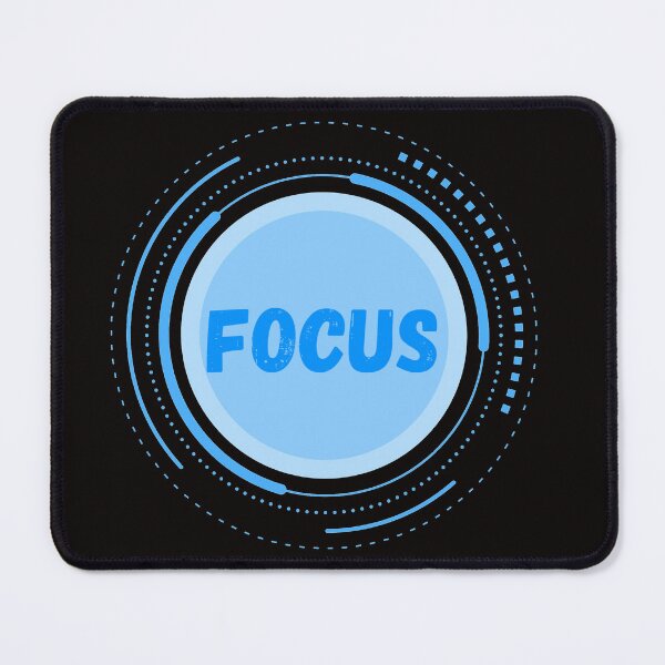 Item preview, Focus blue abstract design designed and sold by Kalpa.
