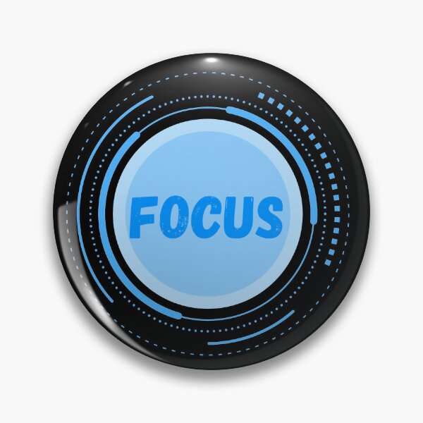 Item preview, Focus blue abstract design designed and sold by Kalpa.