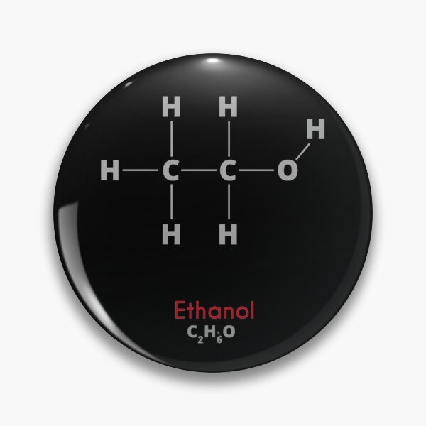 Item preview, Ethanol - The Alcohol Molecule designed and sold by Numbers-Art.