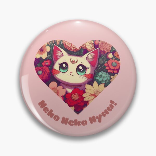 Item preview, Neko Neko Nyaa! Sailor Moon Inspired Kawaii Kitty designed and sold by JWoDesign.