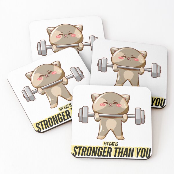 Item preview, My Cat Is Stronger Than You designed and sold by TheOrthoDoctor.