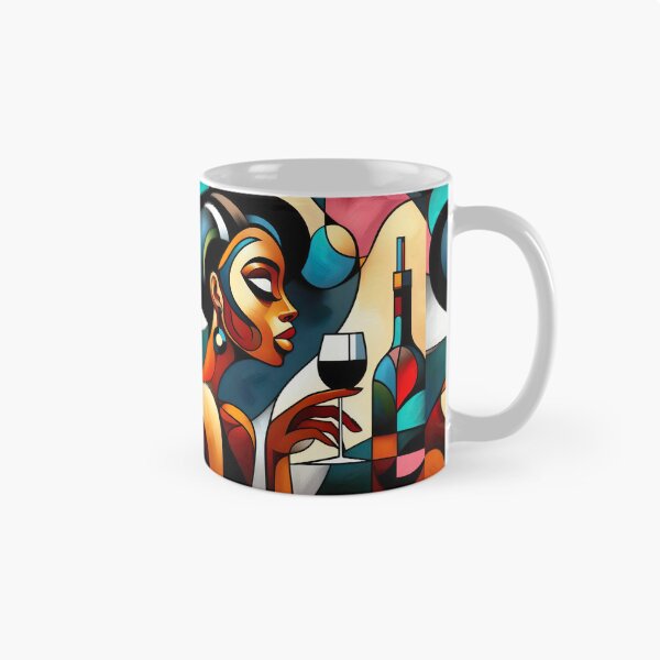 Item preview, Wine And Women Collection Cubism Art No:6 designed and sold by SofyaliArt.
