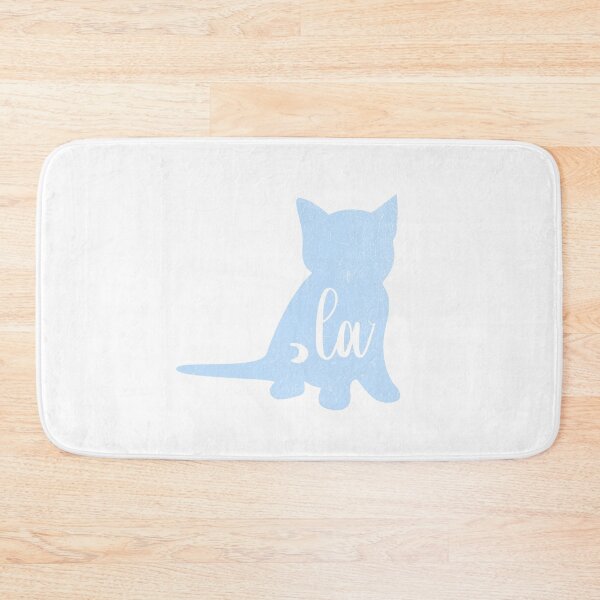 Item preview, Sky Blue Kitten Silhouette With Quotes From 2024 Election -,la / Comma la / Kamala / Kamala Harris designed and sold by franzandsabina.