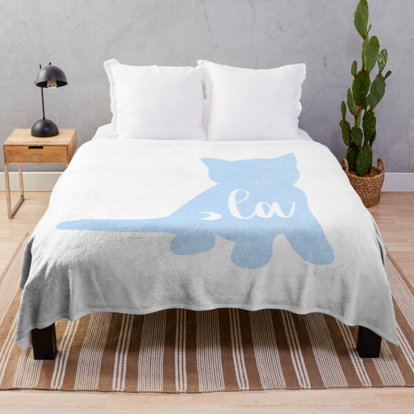 Item preview, Sky Blue Kitten Silhouette With Quotes From 2024 Election -,la / Comma la / Kamala / Kamala Harris designed and sold by franzandsabina.