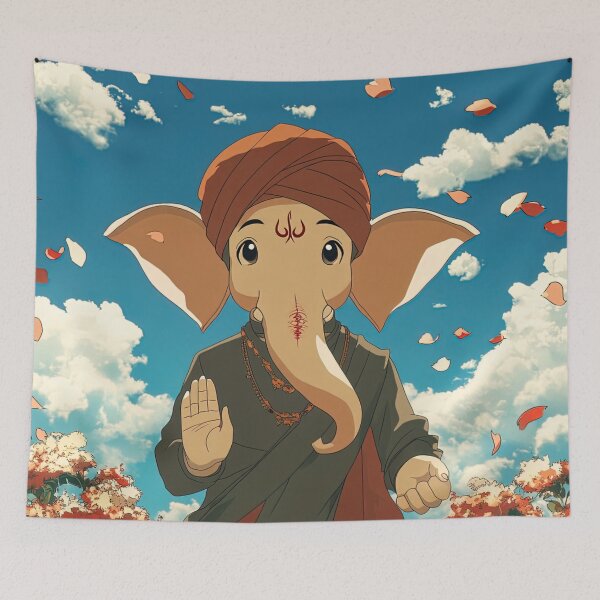 Item preview, Ganesha, Indian deity | Anime style designed and sold by ComicsFactory.
