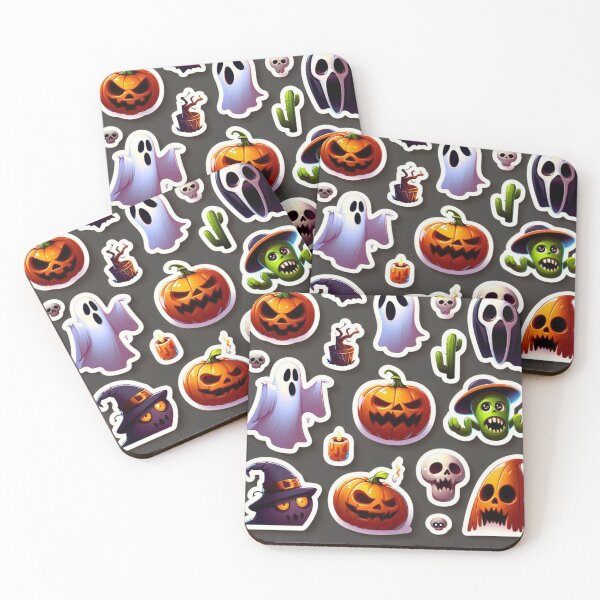 Item preview, Spooktacular Halloween Sticker Set designed and sold by SagasArt.