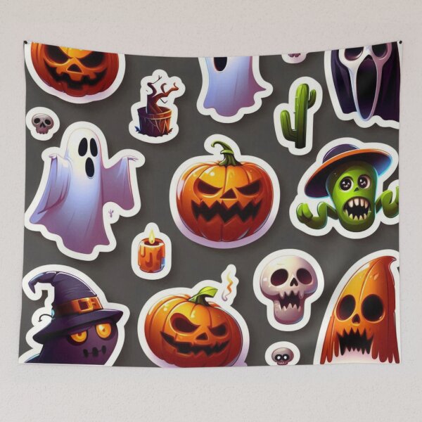 Item preview, Spooktacular Halloween Sticker Set designed and sold by SagasArt.