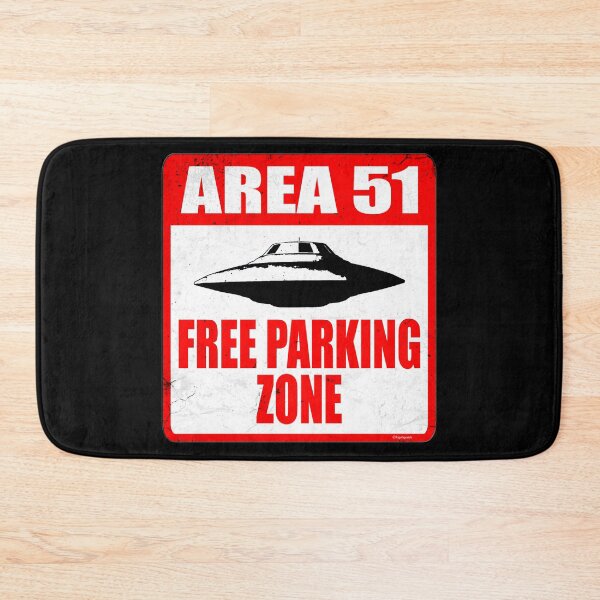 Item preview, AREA 51 FREE PARKING ZONE designed and sold by PapaSquatch.