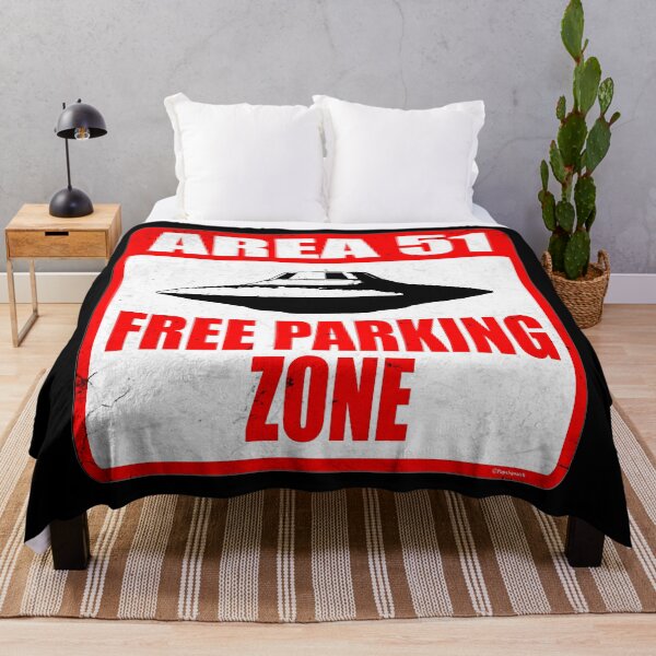 Item preview, AREA 51 FREE PARKING ZONE designed and sold by PapaSquatch.