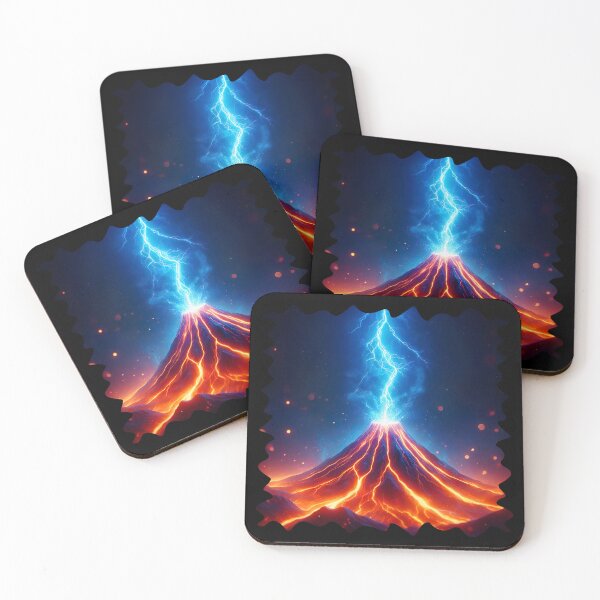 Item preview, Active volcano designed and sold by JrSkDesign ✅ .
