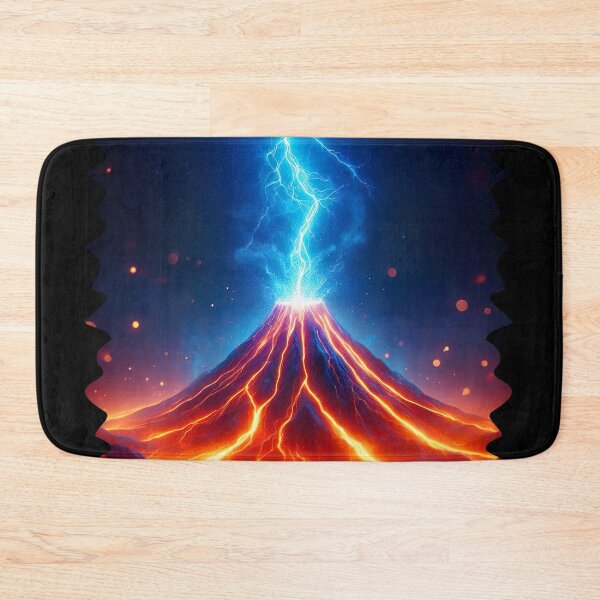 Item preview, Active volcano designed and sold by JrSkDesign ✅ .