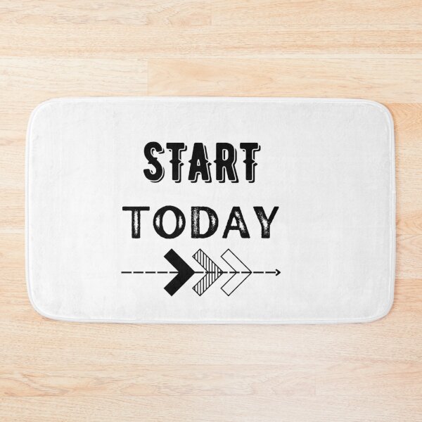 Item preview, Start today typography designed and sold by Kalpa.