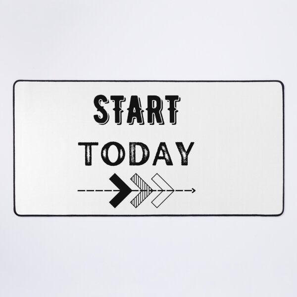 Item preview, Start today typography designed and sold by Kalpa.