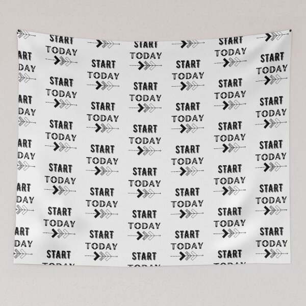 Item preview, Start today typography designed and sold by Kalpa.