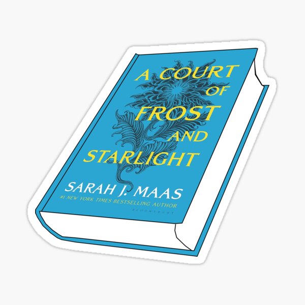 Item preview, A Court of Frost and Starlight Book Sticker designed and sold by baranskini.
