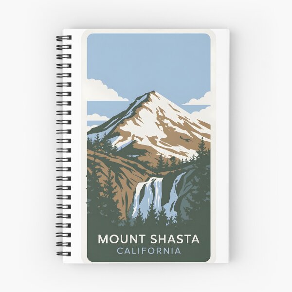 Item preview, MT SHASTA, CALIFORNIA, CA designed and sold by Zibis09.