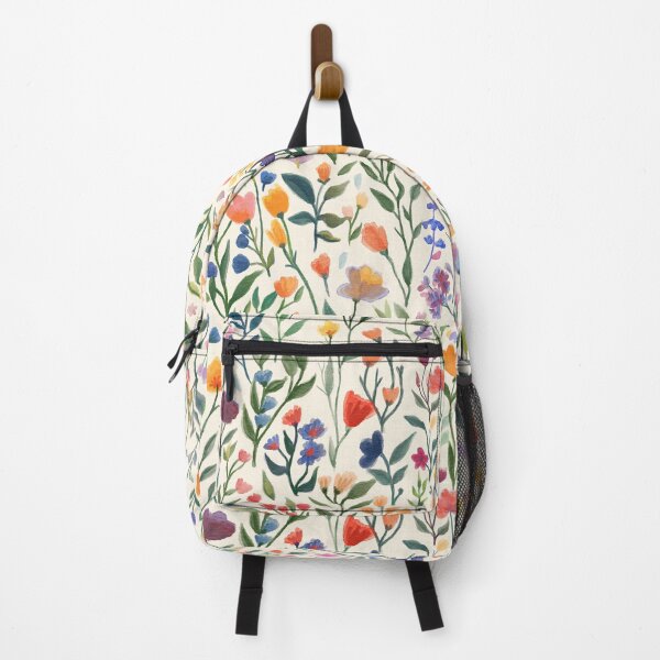 Vista previa del artículo con la obra «Flores primaverales de acuarela coloridas», diseñado y vendido por artofclaire.