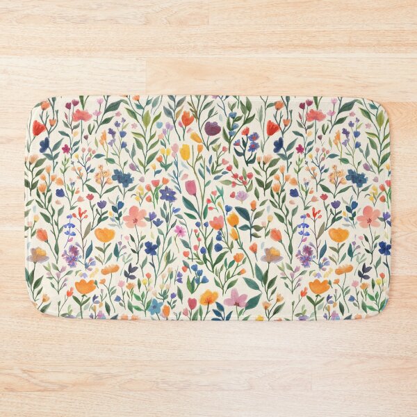 Item preview, Colorful Watercolor Spring Florals designed and sold by artofclaire.