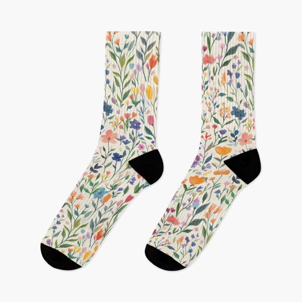 Item preview, Colorful Watercolor Spring Florals designed and sold by artofclaire.